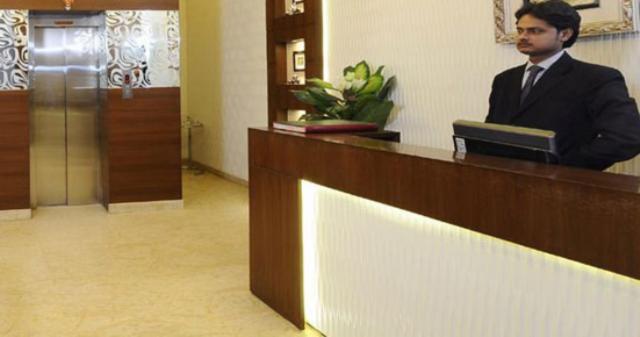 Airport Hotel Goodluck Neu-Delhi Exterior foto
